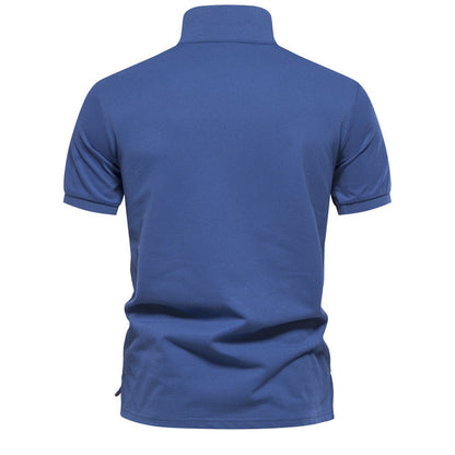 Men’s Gradient Print Polo Shirt