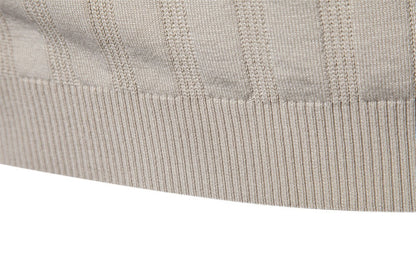 Textured Stripe Polo Shirt