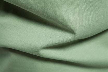 Textured Graphic Cotton Blend T-Shirt