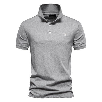 Classic Cotton Embroidered Polo Shirt