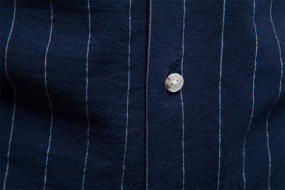 Vertical Stripe Short Shirt