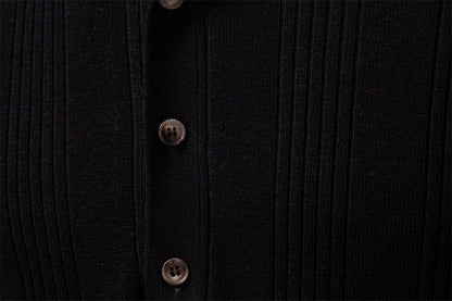 Breathable Knit Polo Shirt