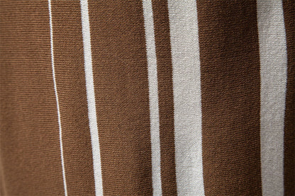 Heritage Stripe Knit Polo Shirt