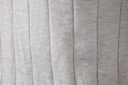 Textured Cotton Knit T-Shirt