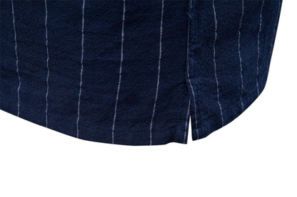 Vertical Stripe Short Shirt