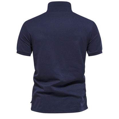 Men’s Gradient Print Polo Shirt
