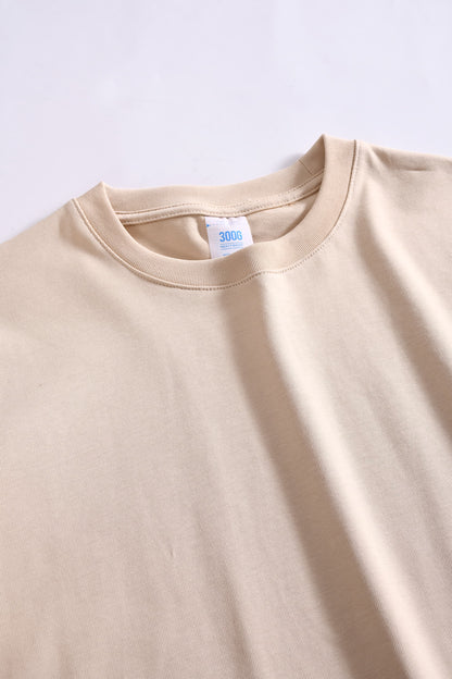 New Heavyweight Drop-Shoulder Cotton T-Shirt