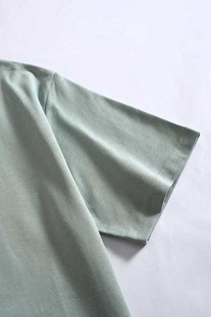 New Heavyweight Drop-Shoulder Cotton T-Shirt