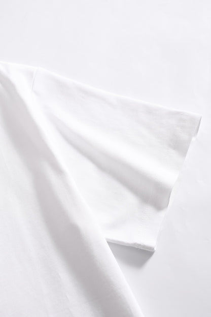 New Heavyweight Drop-Shoulder Cotton T-Shirt