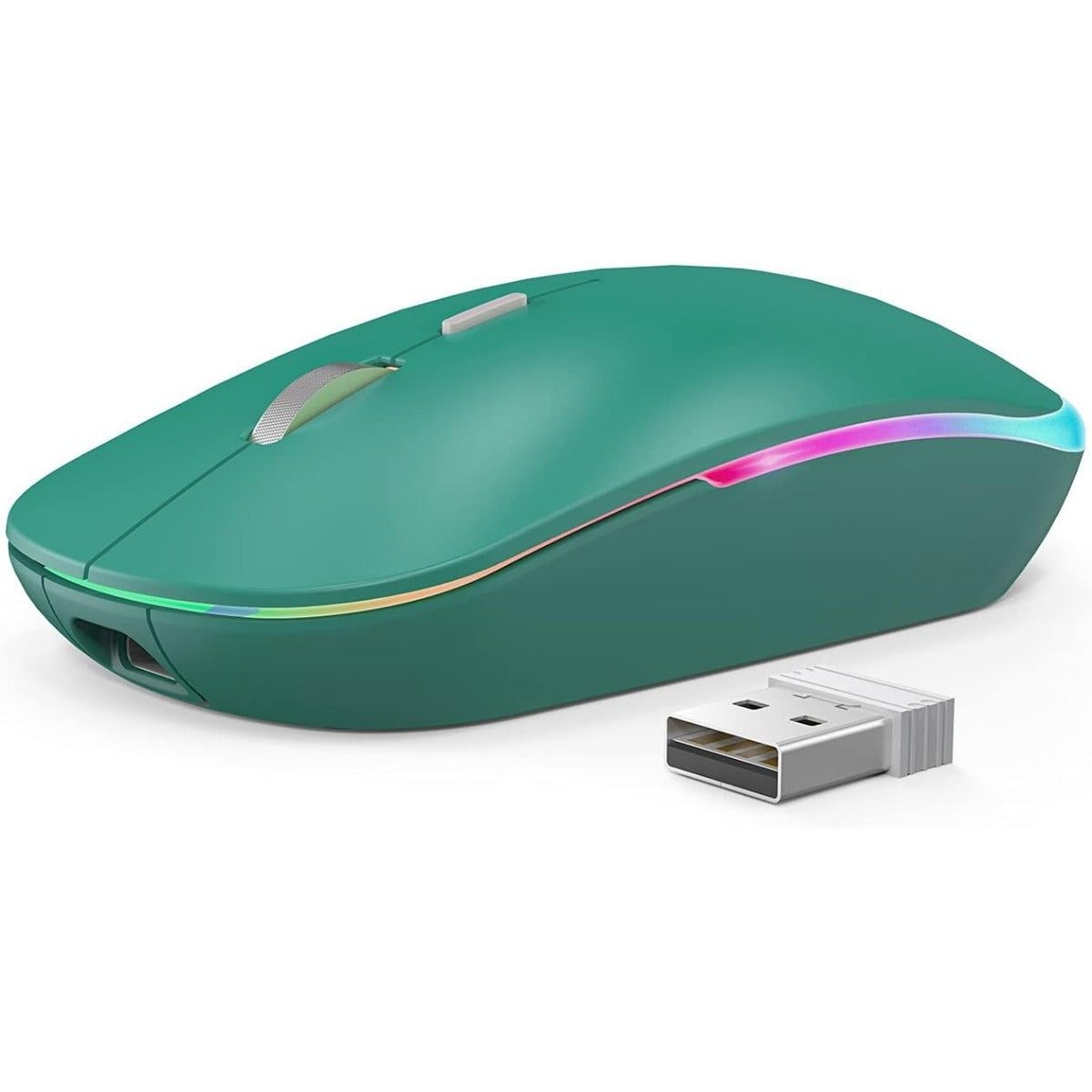 Triple Mode Silent RGB Wireless Mouse